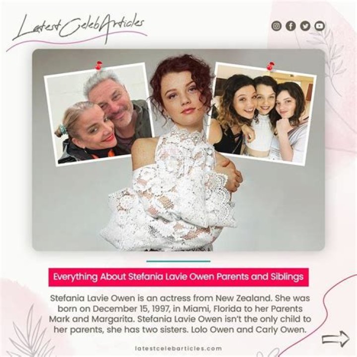 Stefania LaVie Owen Parents, Age, Height, Net Worth & Movies