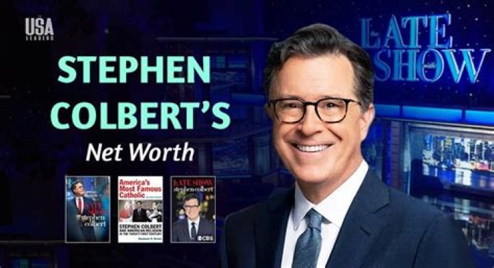 Stephen Colbert Net Worth (2020), Height, Age, Bio and Facts