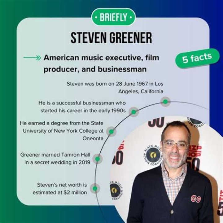 Steven Greener Wiki Facts about Tamron Hall's Husband