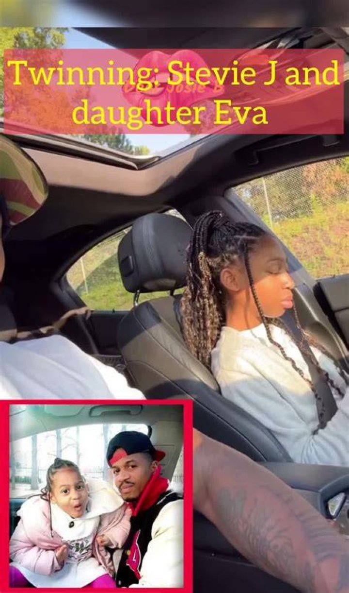 Stevie J & daughter Eva Stevie j, Fathers love, Stevie
