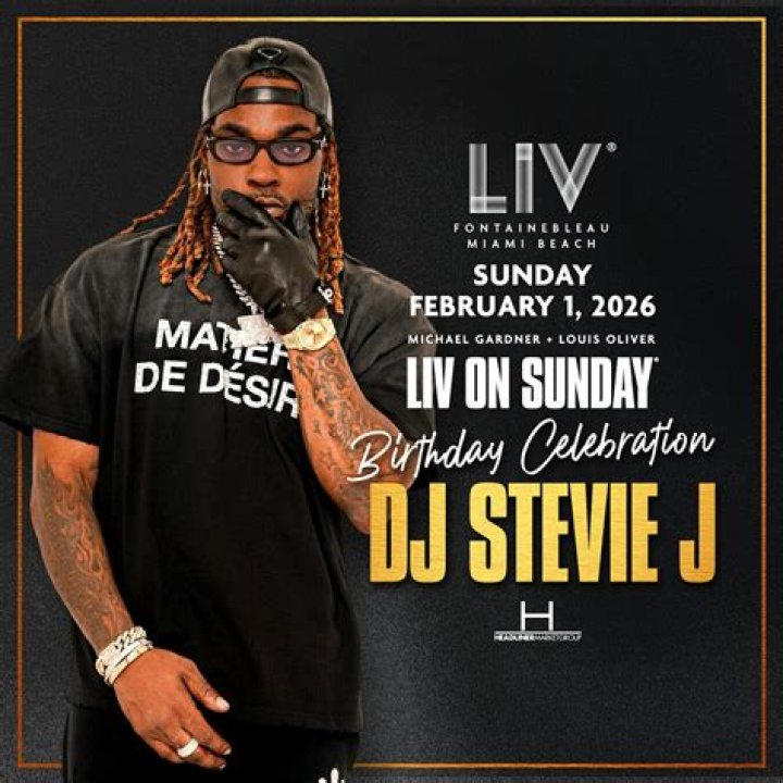 Stevie J. Birthday