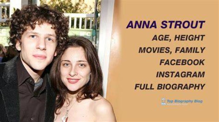 Story of Anna Strout Everything About Jesse Eisenberg's Wife