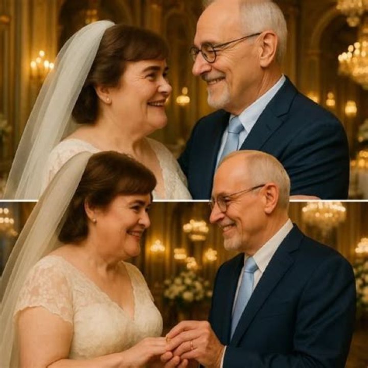 Susan Boyle Wedding Dress / Beautiful custom made lace wedding dress