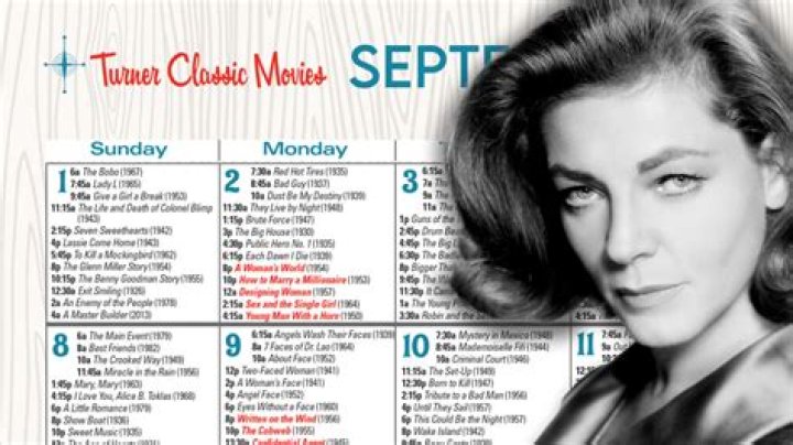 TCM Monthly Schedule Turner Classic Movies Turner classic movies