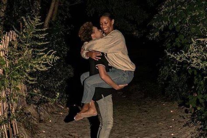 Teammates Natisha Hiedeman and Jasmine Thomas got engaged to marry