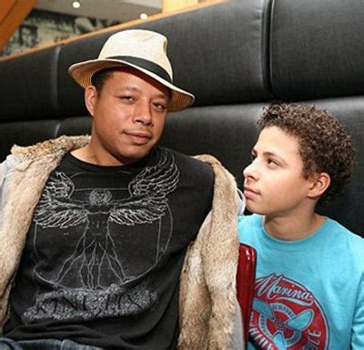 Terrence Howard and son Hunter Celebrity dads, Terrence howard wife