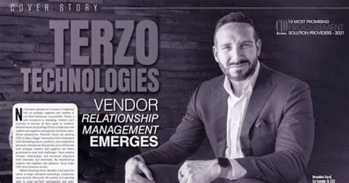 Terzo Wins Most Promising Procurement Solution Provider Terzo