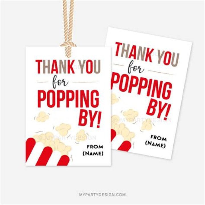 Thanks For Popping By Printable Sign Cowboy Popcorn Sign Etsy in 2021