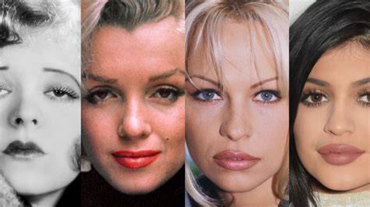 The History of Overdrawn Lips Celebrity bangs, Bardot hair, Bardot bangs