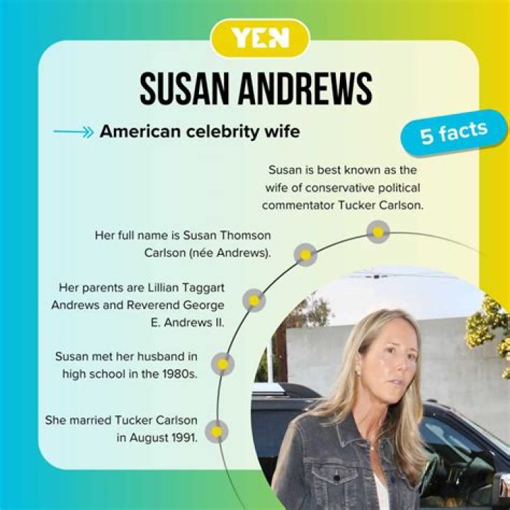 The story of Susan Andrews Meet Tucker Carlson's wife