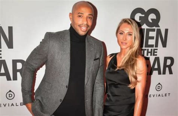 Thierry Henry Wife Andrea Rajacic Stock Fotos Und Bilder Getty Images
