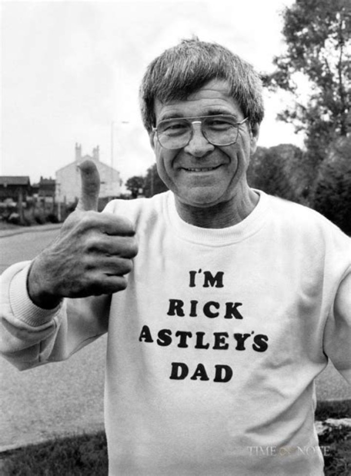 This is Horace Astley, Rick's Dad a cool guy from Newton le Willows