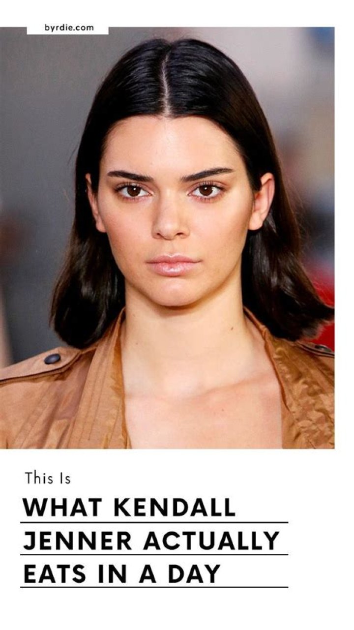 This Is What Kendall Jenner's Diet Really Consists Of Kendall Jenner