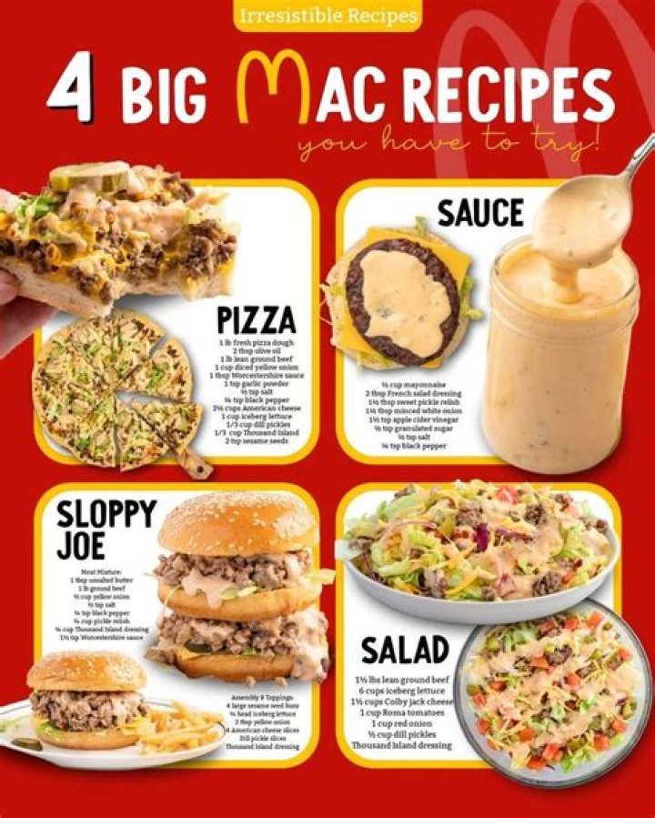 This recipe features McDonald&rsquo;s Big Mac flavors in a salad