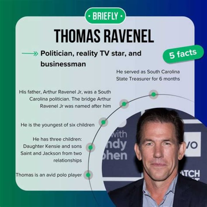 Thomas Ravenel Net Worth How Rich Is The Famous ExPolitician? OtakuKart