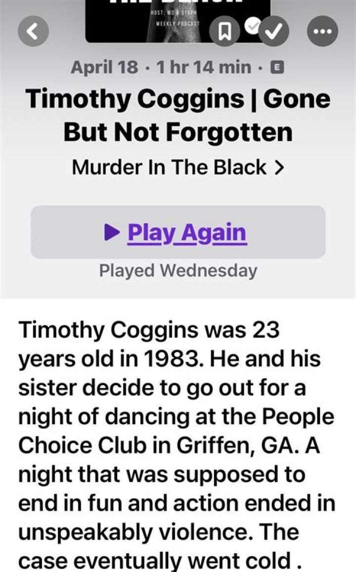 Timothy Coggins Murder How Did He Die? Who Killed Timothy Coggins?