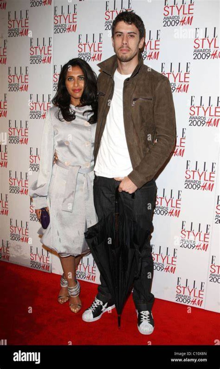 Toby Kebbell and Ruzwana Bashi Elle Style Awards held at Big Sky London