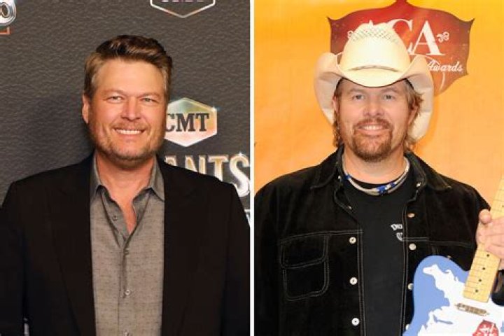 Toby Keith and Blake Shelton. Best Pictures From the ACM Awards 2018