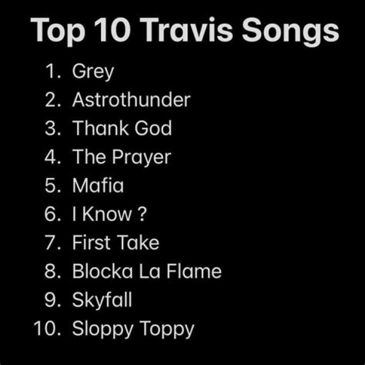 Top 10 Travis Scott Songs YouTube