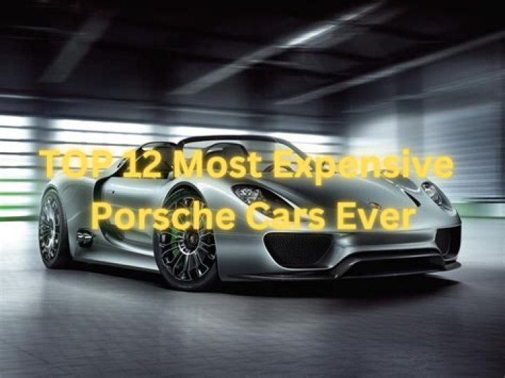 Top 5 Most Expensive Porsche Cars Ever Sold