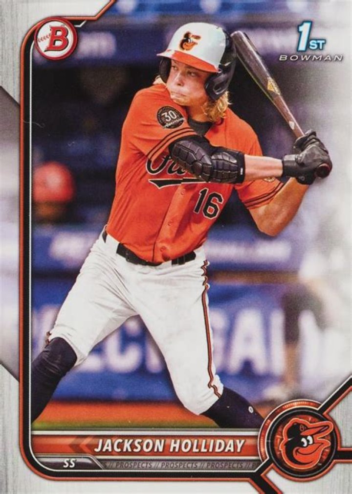 Top Draft Pick Jackson Holliday Gets 8.19 Million Bonus From Orioles