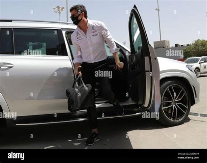 Toto Wolff, Mercedes GP Executive Director with his wife Susie Wolff at