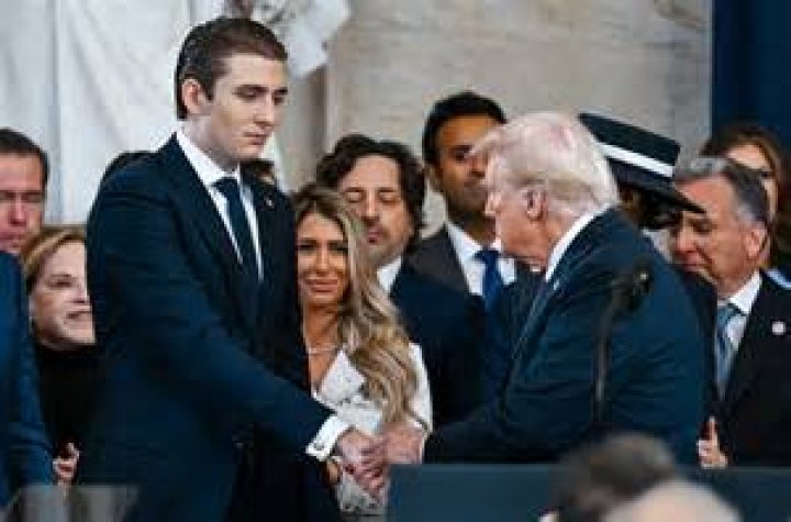 Trump Annoyed That Barron is So Tall Because Trump Wants to be the