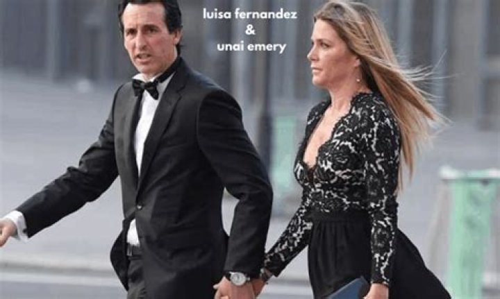Unai Emery wife The stunning blonde who won sacked Arsenal boss' heart