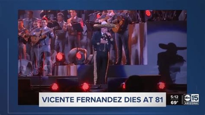 Vicente Fernandez Dead Mexican Music Icon Dies at 81 Billboard