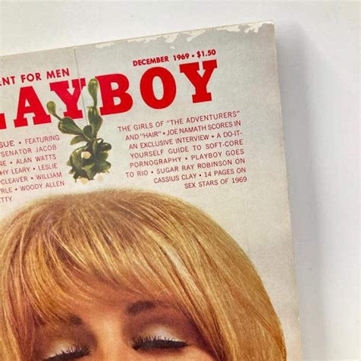 VINTAGE PLAYBOY MAGAZINE December 1969 Playmate Centerfold Inside