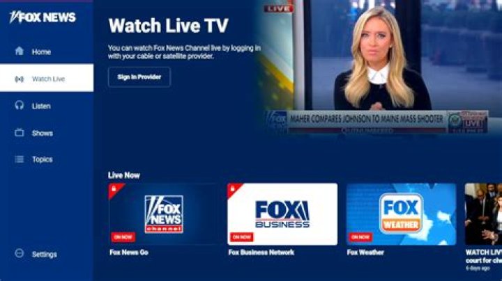 Watch Fox News Channel and Fox Business Network Online Fox News