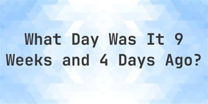 What Day Was It 9 Months Before March 27, 2024? Calculatio