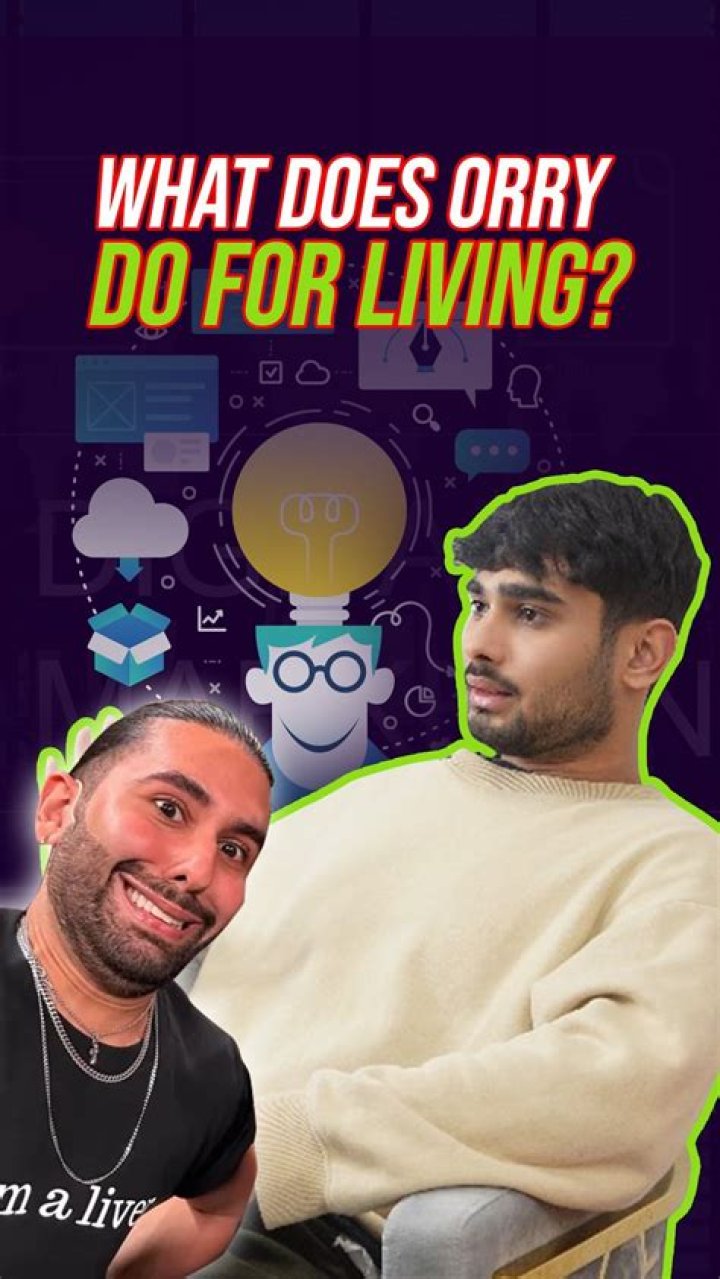 What does Orry do for a living? Here's the answer GQ India