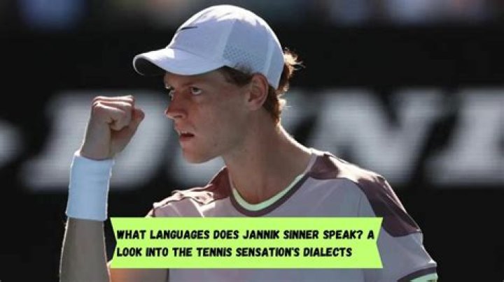 What languages does Jannik Sinner speak? A look into the tennis