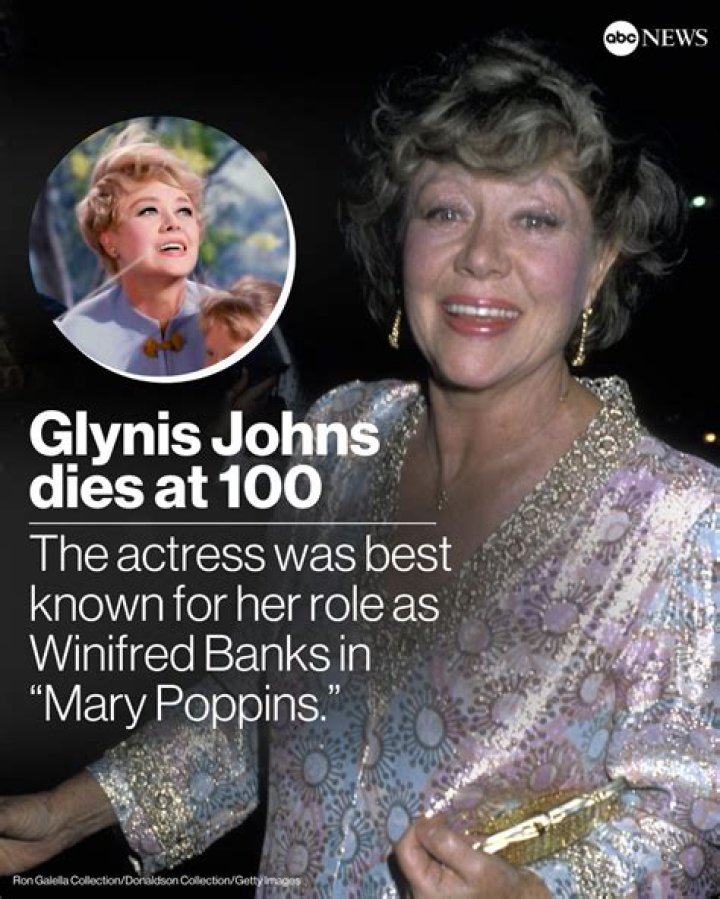 What Was Glynis Johns Net Worth At The Time Of Her Death?