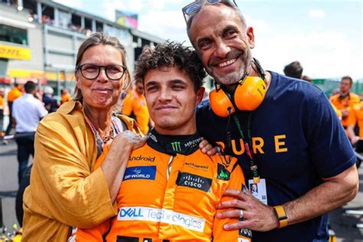 Who are Lando Norris&rsquo; parents, Cisca Wauman and Adam Norris? Adam