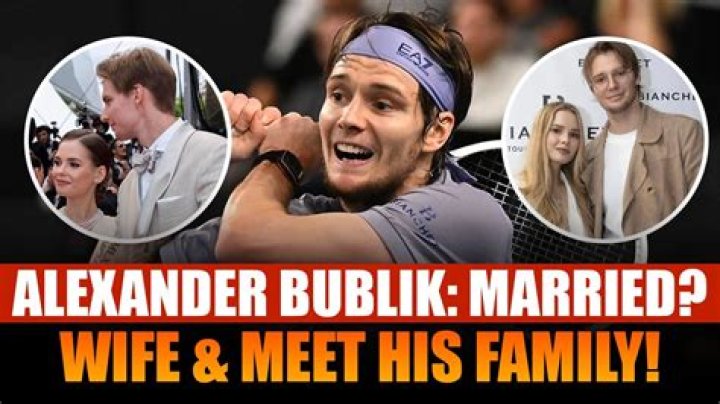Who Is Alexander Bublik Wife? Know All About Sascha Bublik