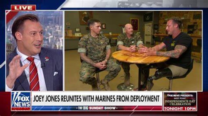 Who is Joey Jones, Marine amputee and Fox News contributor?