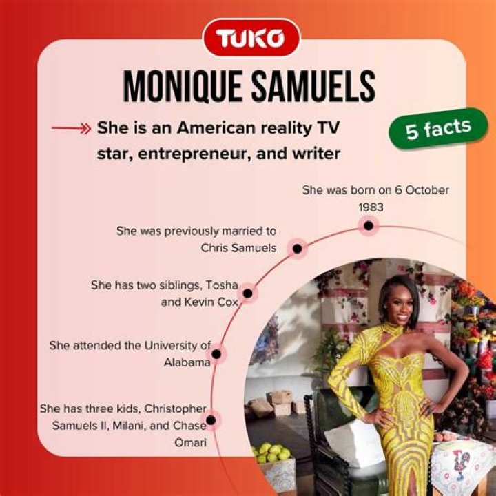 Who is Monique Samuels' estranged husband Chris? The US Sun