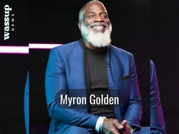 Who is Myron Golden? Age, Wife, Net Worth, Books, Kids, Wiki, Bio