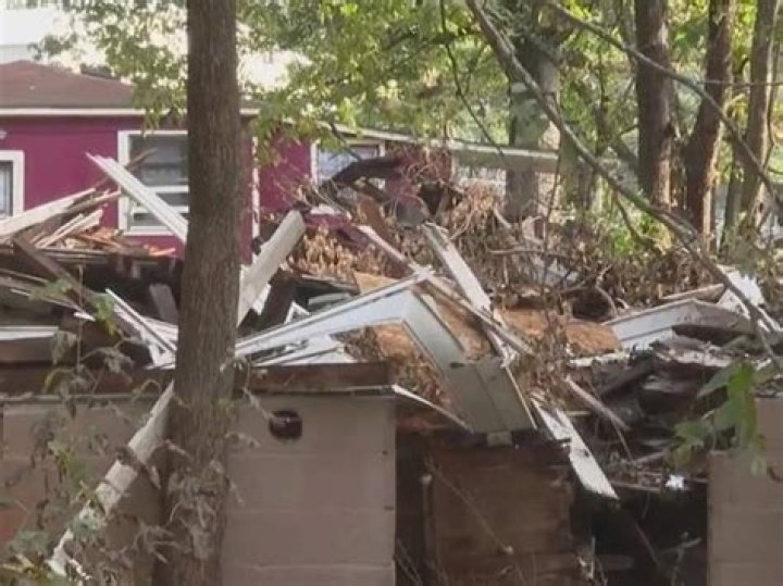 Woman returns from vacation, finds Atlanta home demolished