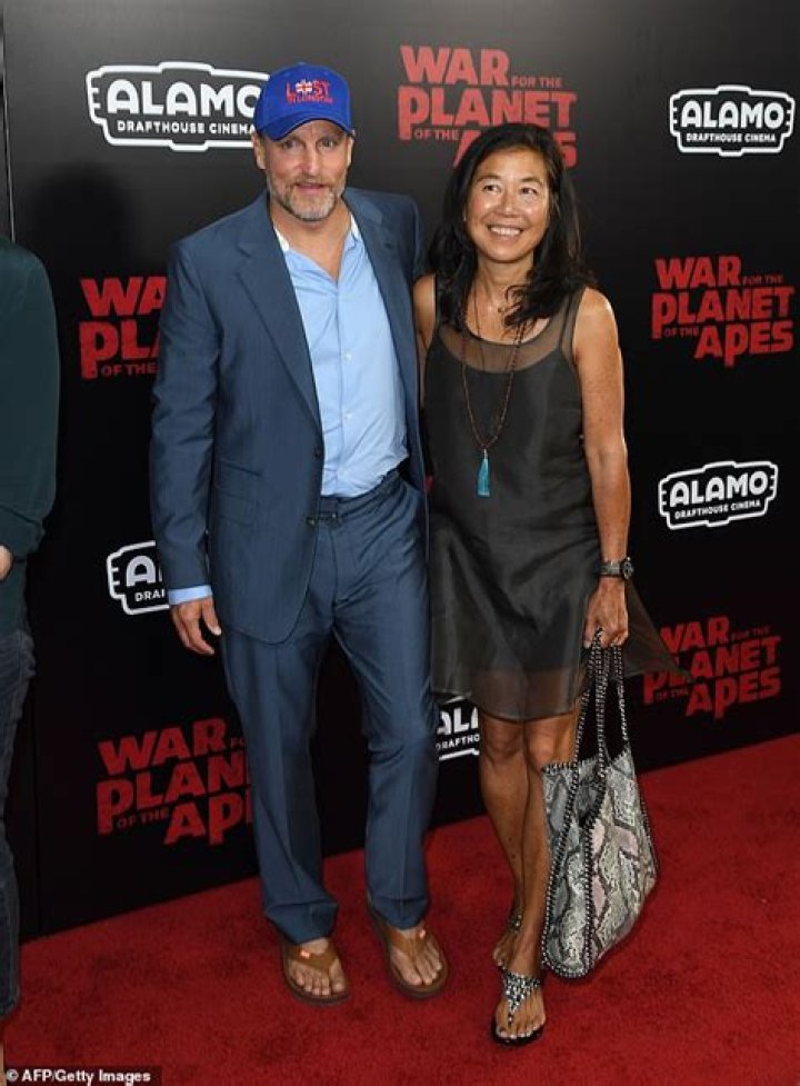 Woody Harrelson and wife Laura Louie Photo, Wife, Image
