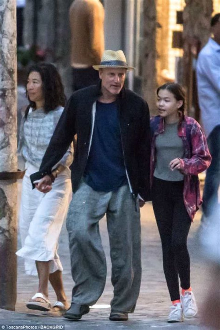 Woody Harrelson explores Italy with wife Laura Louie and daughter