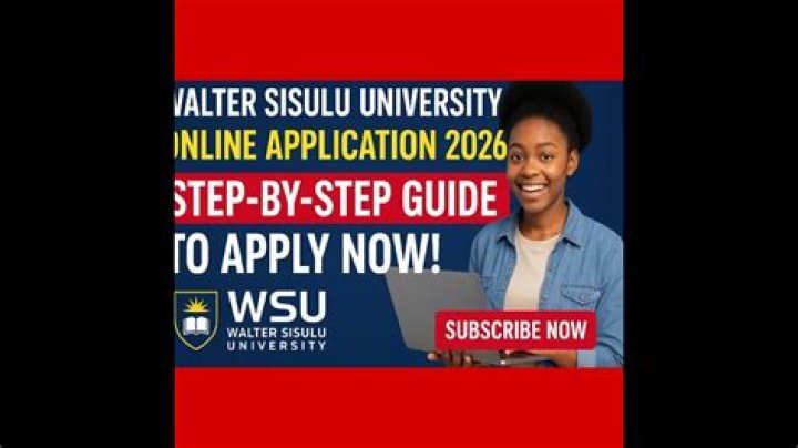 WSU Online Application 2022 How to Apply All Bursaries SA
