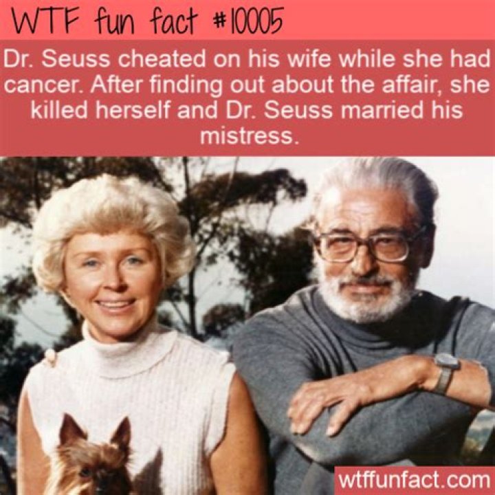 WTF Fact Dr. Seuss Cheated Fun facts, Wtf fun facts, Weird facts