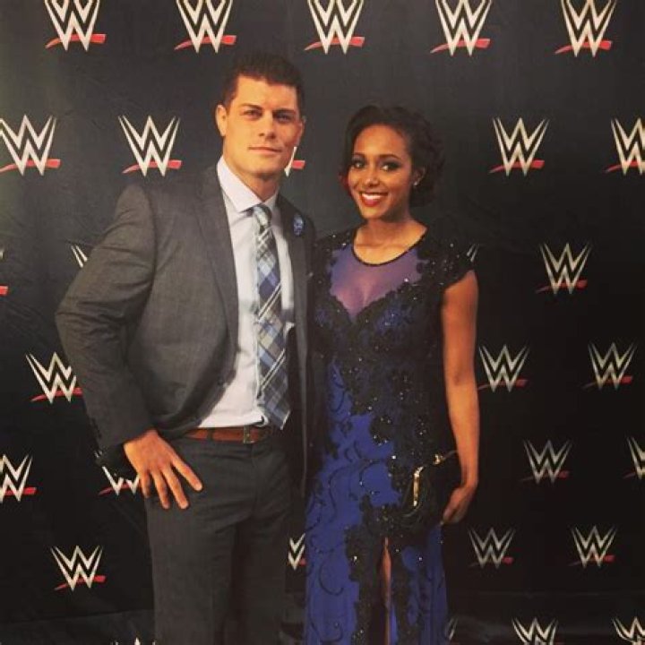 WWE ring announcer Eden Stiles (Brandi Reed Runnels) with her sisterin
