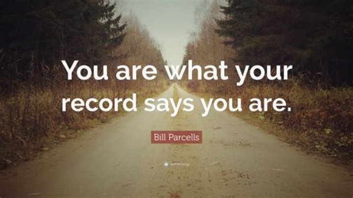 You Are What Your Record Says You Are Epsilon Theory