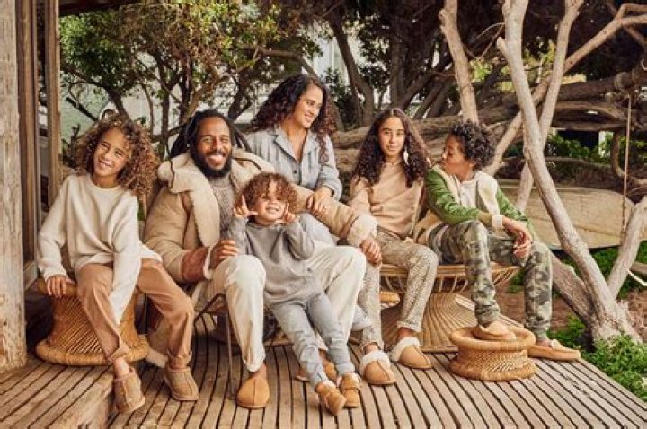 Ziggy Marley Poses with His Kids for UGG Holiday Campaign